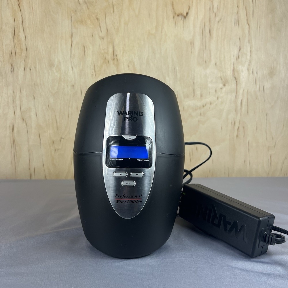 Waring Pro PC100 Professional Wine Chiller Black Electric Bottle Cooler